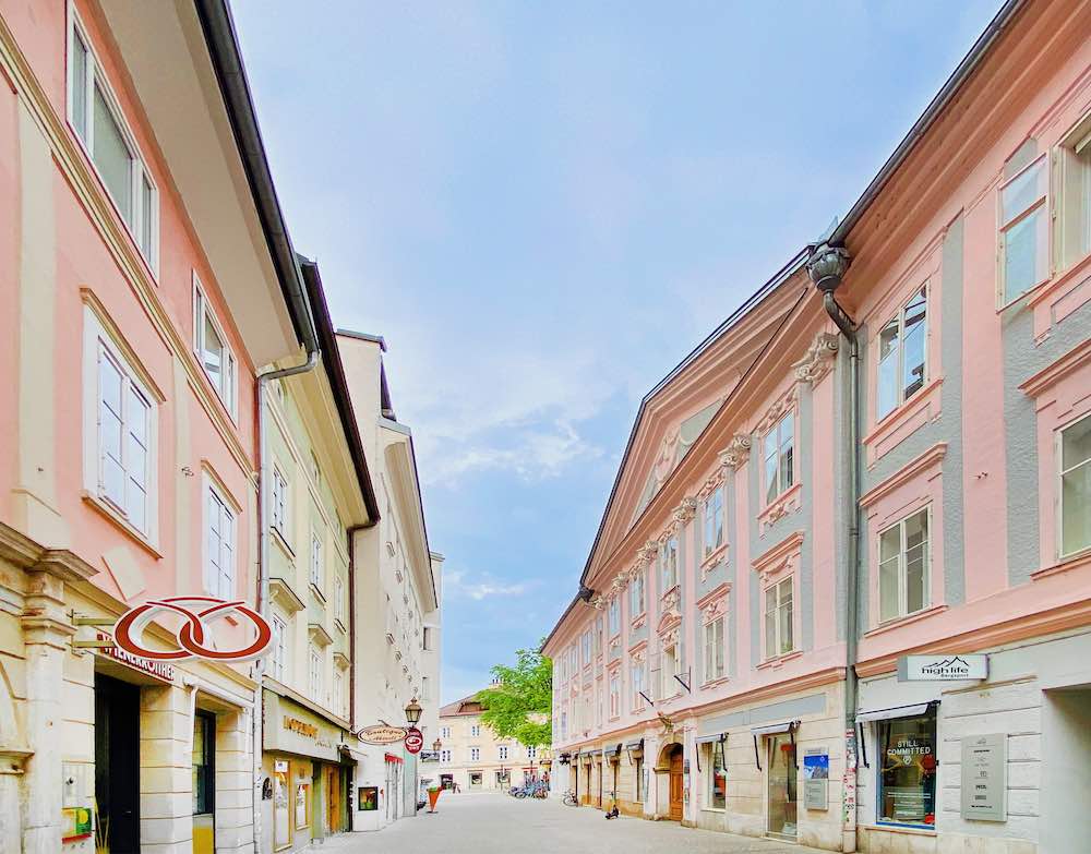 Wiener Straße in Klagenfurt